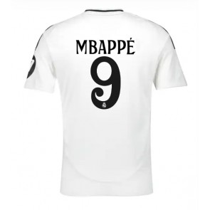 Real Madrid Kylian Mbappe #9 Domaci Dres 2024-25 Kratak Rukavima